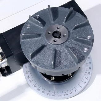 Máy cân bằng động kiểu đứng tự động trang bị máy khoan