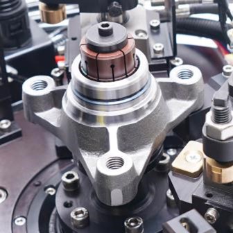 Máy cân bằng động kiểu đứng tự động trang bị máy phay