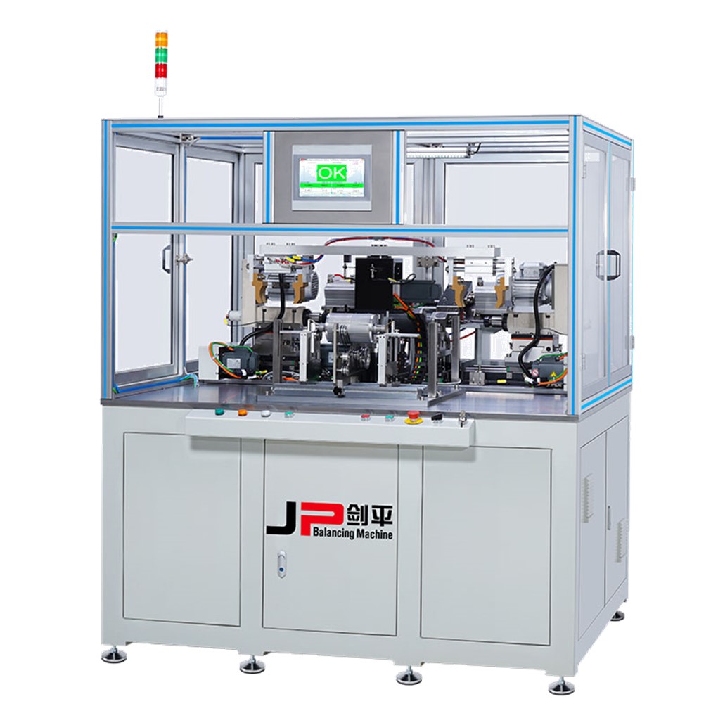 Máy cân bằng động động cơ EV tự động 2 trạm