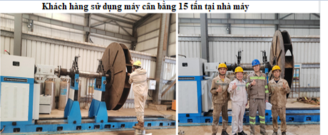 Máy cân bằng động kiều truyền động khớp nối series PHW