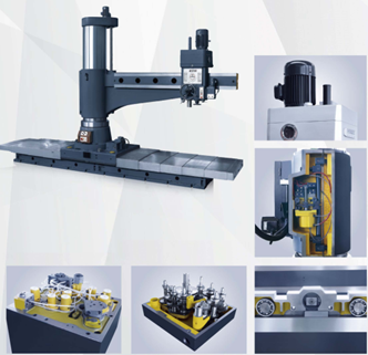 cấu tạo máy khoan cần dòng Z