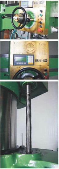 Máy khoan cần có gắn thước quang