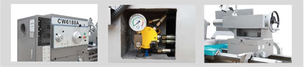 Máy tiện vạn năng hạng nặng Kaida CW6163A, CW6263A, CW6180A và CW6280A