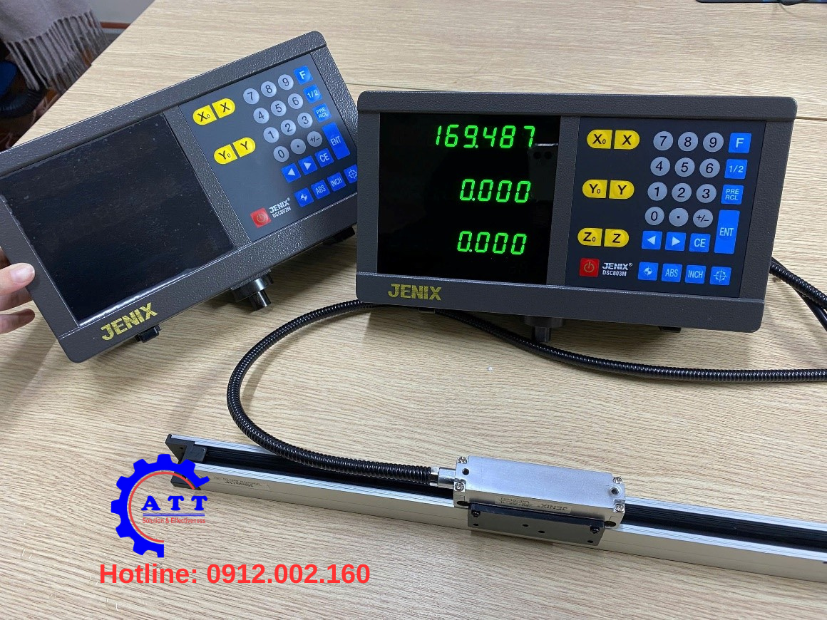 Thước quang máy phay, thước quang Hàn Quốc thương hiệu Jenix