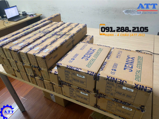 Hình ảnh hàng thước quang Jenix Hàn Quốc tại kho Á Châu