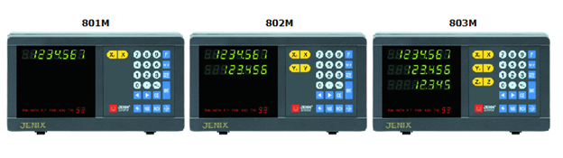 Thông số kỹ thuật màn hình hiển thị DRO Jenix