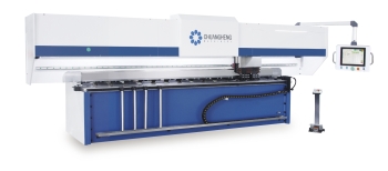 Máy bào rãnh chữ V CNC kiểu đứng, loại lưỡi dao kép dòng LB series