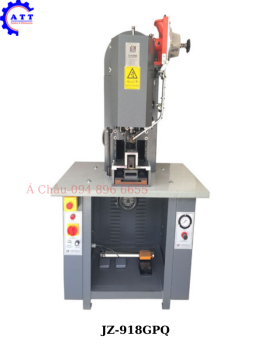 Máy đột lỗ và đóng khoen tự động, máy tán đinh tự động bằng khí nén Model JZ-918GPQ