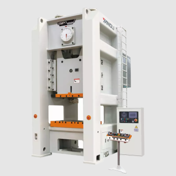 Máy dập trục khuỷu đơn điểm tùy biến dòng SP1, kiểu cổng sử dụng ly hợp ma sát khô, độ chính xác cao, hiệu suất cao