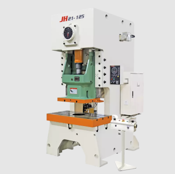 Máy dập trục khuỷu khung C dòng JH21 phổ thông ly hợp ma sát khí, bàn cố định, bảo vệ quá tải thủy lực