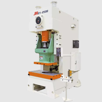 Máy dập trục khuỷu khung C dòng JH21 phổ thông ly hợp ma sát khí, bàn cố định, bảo vệ quá tải thủy lực