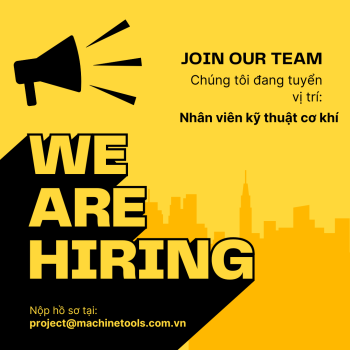 TUYỂN DỤNG NHÂN VIÊN KỸ THUẬT CƠ KHÍ